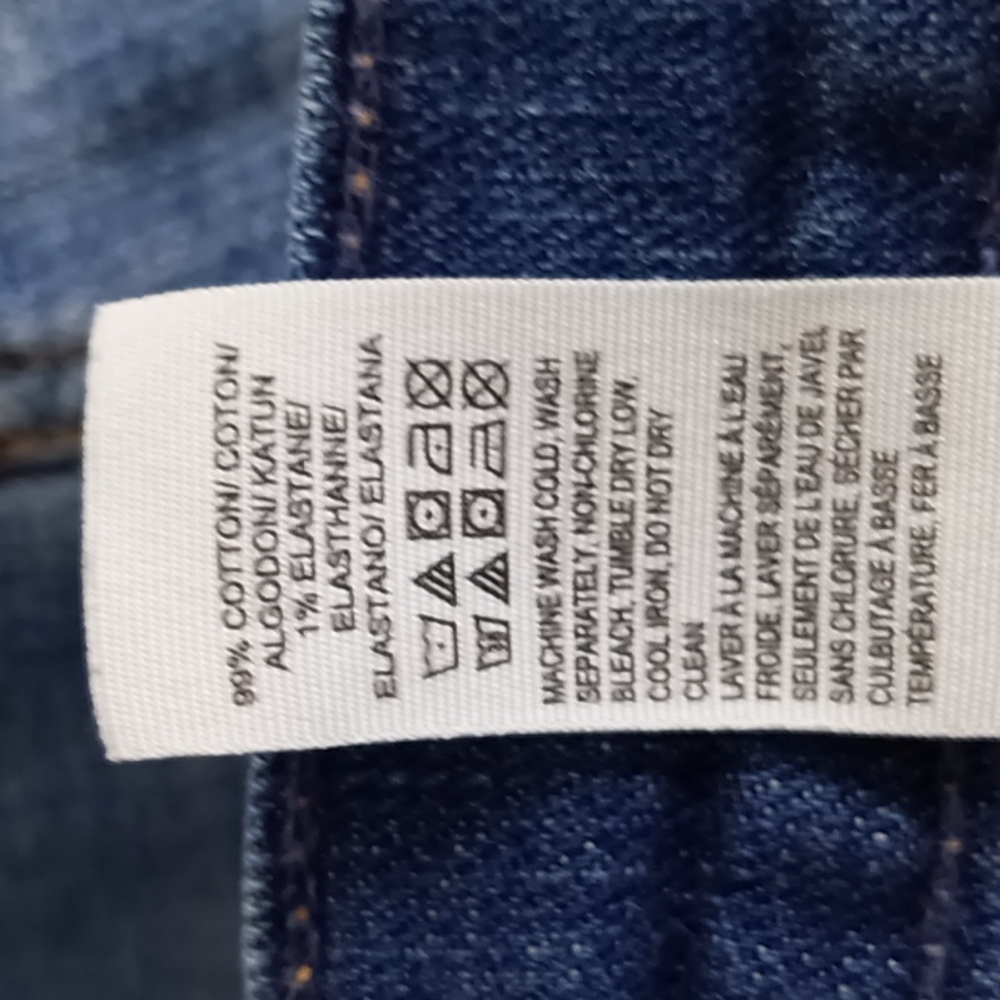 Lucky Brand Sweet Crop Blue Jeans Size 10/30 - Picture 13 of 16